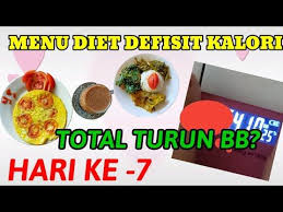 Menu diet sehat seminggu ini bisa anda coba sebagai alternatif saat anda menjalankan program diet. Menu Diet Defisit Kalori Selama Semingu Total Turun Berat Badan Diet Defisit Kalori Selama Seminggu Youtube Ide Makanan Makanan Diet Makanan