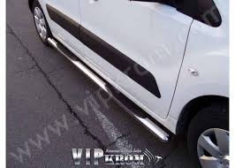 Peugeot Partner Tepee Yan Basamak Paslanmaz Celik Krom Bar Peugeot Bar