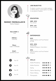 11 Resume Template Indonesia Creative Cv Template Resume Kreatif Desain Resume
