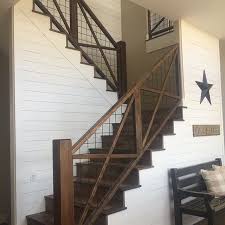 47 Stair Railing Ideas Diy Staircase Farmhouse Staircase Diy Stair Railing