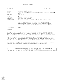 Alternatively, a script for a quantitative null hypothesis might be as follows: Pdf Effect Of Dialogue Journal Writing On Efl Students Speaking Skill Abdel Salam El Koumy Academia Edu