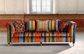 The coherent range is completed by carefully handcrafted upholstery furniture and a small but refined collection of wallpapers. Schrono Vintage 3 5 Sitzer Sofa Gestreift Mobel Letz Ihr Online Shop