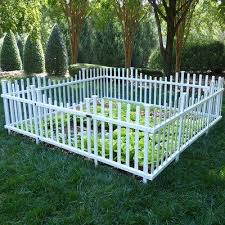 2 5 Ft H X 4 7 Ft W Madison No Dig Garden Fence Panel Garden Fence Panels Small Garden Fence Small Backyard Landscaping