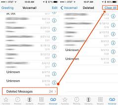 The iphone's visual voicemail system allows you to see a list of your voicemail messages and select the order that you listen to them, eliminating the. Recover Deleted Voicemails On Iphone 4 Ways