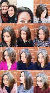 Celebrating One Year Of Growing Out My Gray Hair Blending Gray Hair Transition To Gray Hair Gray Hair Growing Out