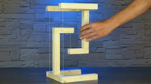 How To Make Amazing Tensegrity Structure Anti Gravity Structure In 2020 Woodworking Projects Diy Wood Projects Woodworking Projects