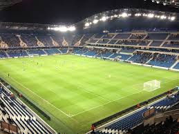 Interior Stade Oceane Le Havre Francia Capacidad 25 178 Equipo Local Le Havre Ac Sports Arena Le Havre Soccer Field