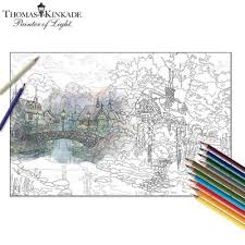 Maybe you would like to learn more about one of these? Thomas Kinkade Artistic Escapes Adult Coloring Pencil Kit Collection
