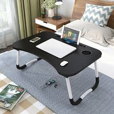 Maybe you would like to learn more about one of these? Buy Foldable Laptop Bed Table Multi Function Lap Bed Tray Table With Storage Drawer And Water Bottle Holder Serving Tray Dining Table With Slot For Eating Working On Bed Couch Sofa Black Lt3 Blk Online