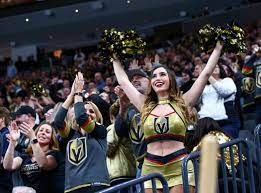 Reaves back after healthy scratch in game 6. A Golden Knights Cheerleader Celebrates A Goal By Golden Knights Nic Roy Not Pictured During Las Vegas Review Journal