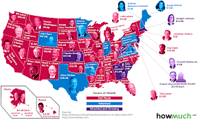 Infographic: The Richest Person in Every U.S. State in 2017