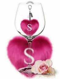 L pink love heart alphabet letter logo icon. S Letters Wallpapers Posted By Michelle Thompson