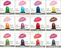 8 best fran wilson images moodmatcher lipstick lipstick