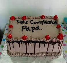 Feliz Cumpleanos Papa Pastel Reposteria Fer Facebook