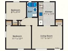 Astonishing 600 Sq Ft House Plans 2 Bedroom Indian Style Elegant 1000 Sq Ft 600 Sq Ft 2 Bedroom Apartment Floor Plan Bedroom House Plans 2 Bedroom House Plans