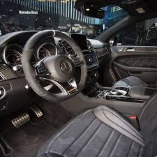 The Interior Of The All New Mercedes Amg Gle63 S Coupe Seen At The North American International Auto Sho Mercedes Benz Coupe New Mercedes Amg Mercedes Benz Gle