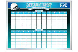 curious printable football depth chart template nfl depth