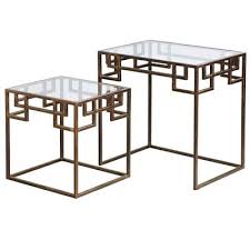 Pier 1 Imports Greek Key Nested Tables 220 Nesting Tables Furniture Side Tables Table