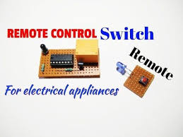 Remote Control Switch Remote Switch Circuit For On Off Light And Fan By Remote Remote Switch Youtube Remote Control Electronics Projects Diy Remote