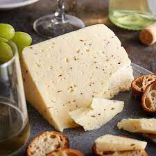 St Clemens Imported Creamy Havarti Danish Cheese With Caraway 9 Lb Solid Block In 2021 Specialty Foods Food Healthy Cheese