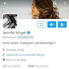 Jennifer Winget Hits 250k Followers On Twitter Justshowbiz