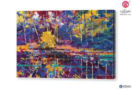 تابلوهات مودرن تجريدي سفير ارت للديكور abstract modern frames painting