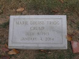 Marie Louise Trigg Crump (1913-2014)
