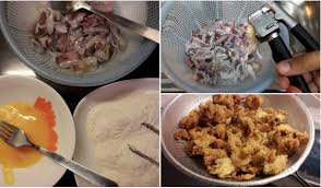 Sotong goreng tepung sudah diangkat. Cara Buat Sotong Goreng Tepung Tak Meletup Rasa Sama Macam Di Restoran Thai
