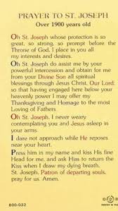 Prayer To St Joseph Catholic Prayers St Joseph Prayer Christian Prayers