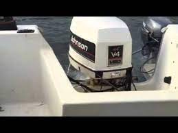 Johnson 140 Hp Cold Start Youtube