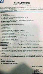 Bank, bumnnovember 12, 2020 15:10. Lowongan Kerja Bank Bri Cabang Painan Sumtera Barat Blog Pak Pandani
