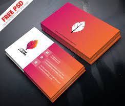 Put a calendar on a business card. Blank Business Card Template Psd Creativepsddownload