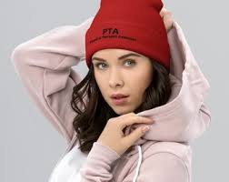 PTA Light Colored Cuffed Beanie