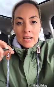 In Pictures: Kathryn Thomas rocks perfect rain coat for the autumn season