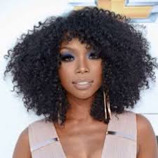 Brandy With A Curly Fro I My Hair To Look Like This Natural Hair Styles Hair Styles Medium Natural Hair Styles