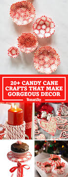 The candy cane ornaments are simple crafts that help strengthen fine motor skills. 25 Candy Cane Crafts Diy Decorations With Candy Canes