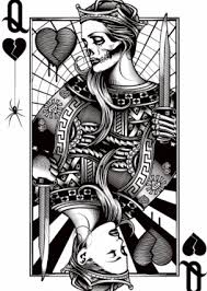 They are very popular among tattoo collectors. Ogabel 3 Queen Of Hearts Tattoo Gemini Tattoo Card Tattoo