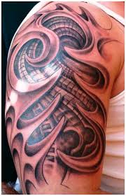 3d Tribal Tattoos Related Keywords Amp Suggestions 3d Tribal Tattoos Tribal Tattoos Tribal Shoulder Tattoos Biomechanical Tattoo