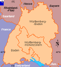 Check spelling or type a new query. Clickable Map Of Lander In Current Baden Wurttemberg 1947 1952 Germany