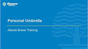 Maybe you would like to learn more about one of these? Wawanesa Personal Umbrella Training 17 Jan 2019