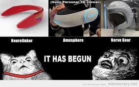 I Actually Wish Sao Was Real Except Skip The Blowing Up Of Heads Thou I Would Have Joined Sao Whe Sword Art Online Funny Sword Art Online Meme Sword Art Online