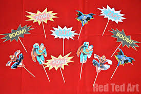 The best websites voted by users. Superhero Cupcake Toppers Free Printables