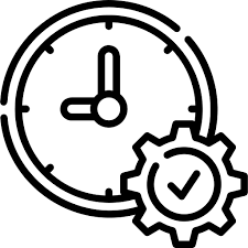 Time management - Free time and date icons