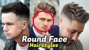 Image result for round face haircut men
