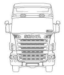 En makkelijke en moeilijke kleurplaten van vrachtwagens. Mewar10 Kleurplaten Scania V8 Logo