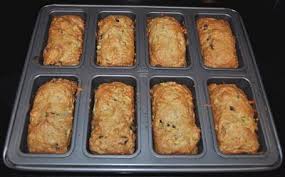 Banana Carrot Loaf Or Mini Loaves With Raisins Pampered Chef Brownie Pan Pampered Chef Recipes Pampered Chef Brownie Pan Recipes