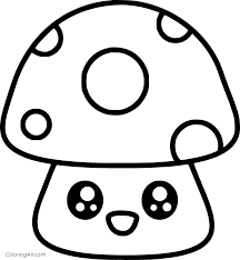 Printable mushroom house coloring pages. Mushroom Coloring Pages Coloringall