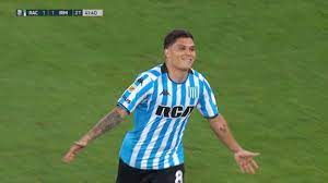 Juanfer Quintero marcó un golazo de tiro libre y le dio el triunfo a Racing  - ESPN