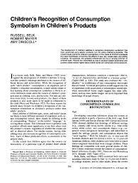 Shop american eagle men's and women's jeans, tops, bottoms, activewear, loungewear and more. Pdf Children S Recognition Of Consumption Symbolism In Children S Products