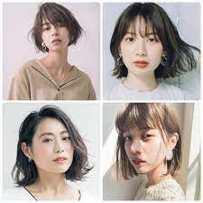 ヘアカタログ ボブのヘアスタイル 髪型15選 マキアオンライン maquia online 2021 顔 血色 スタイリスト